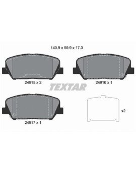 دسكات اماميه كوري